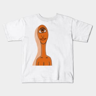 Orange man Kids T-Shirt